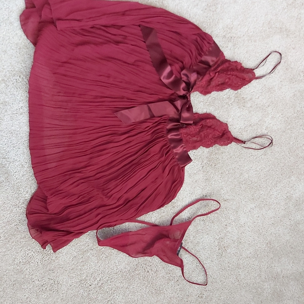 Cranberry  Lingerie set, NWOT